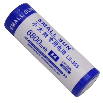 小太阳26800高容量8800mAh锂离子可充电3.7V强光锂电池手电筒