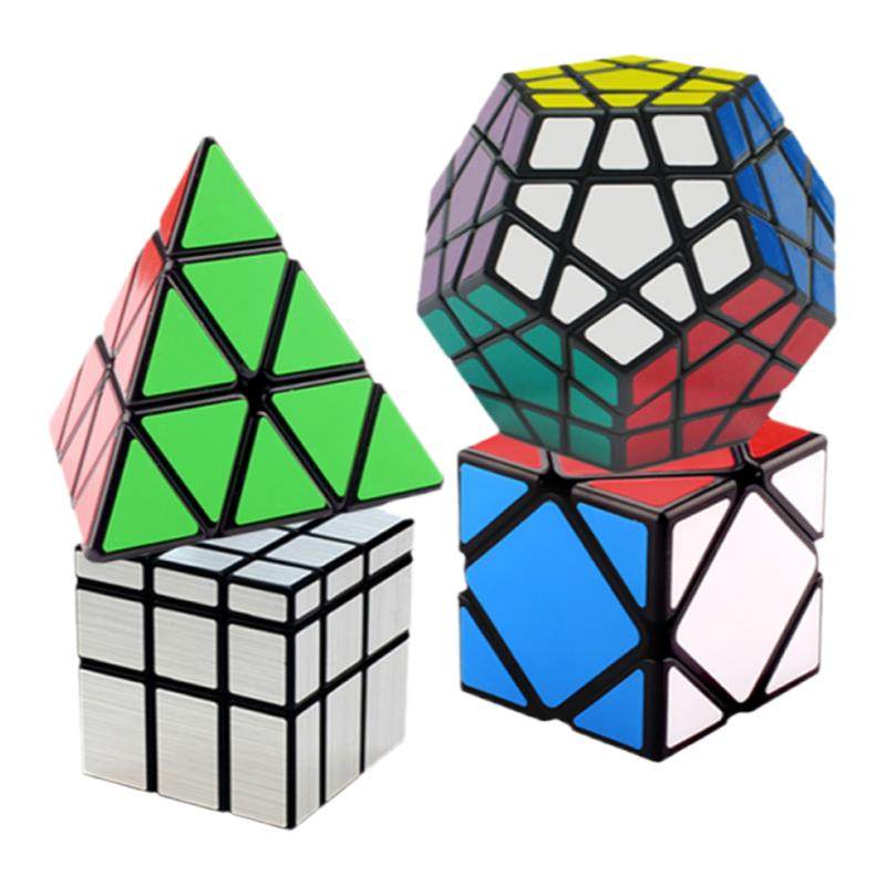 圣手异形二三阶五魔方套装全套镜面金字塔SQ1斜转风火轮益智玩具
