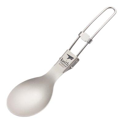 keith铠斯钛叉勺便携调羹钛叉