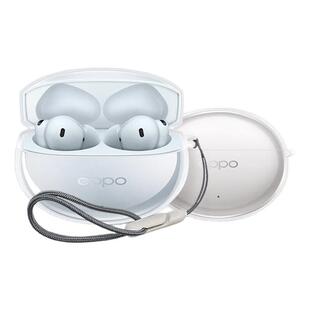 适用OPPOEncoFree4保护套新款oppoencofree4丹拿版耳机保护壳透明简约个性男女高级感超薄全包防摔充电仓软壳