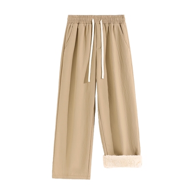 班尼路加厚保暖裤子男款冬季棉裤