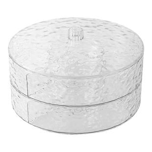 轻奢水果盘家用客厅茶几糖果盘分格坚果干果收纳盒茶点零食摆放盘