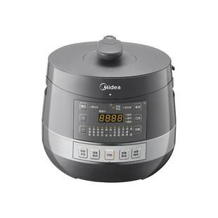 美的电压力锅家用5L多功能0涂层不锈钢内胆6升智能高压锅2026新款
