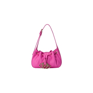 【季末特惠】Love Moschino26早春 女士金属徽标装饰单肩腋下包