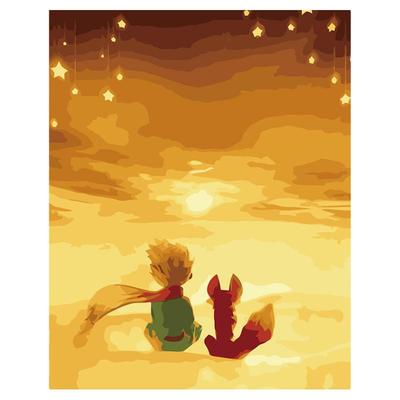 diy填充手绘艺术小尺寸丙烯画