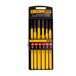 史丹利冲子圆柱冲高硬度冲孔器打孔工具圆形冲头皮带冲敲击中心冲