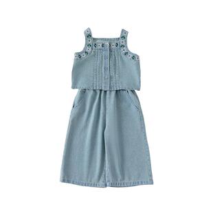 女童夏装套装2026新款童装女洋气时髦套装儿童套装女小童网红炸街