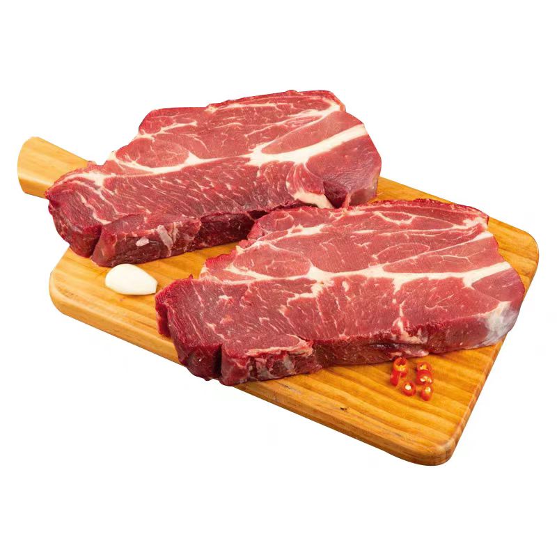 豪应牛上脑肉牛肉新鲜冷冻商用烧