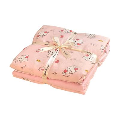 可爱hellokitty水洗棉被套单件