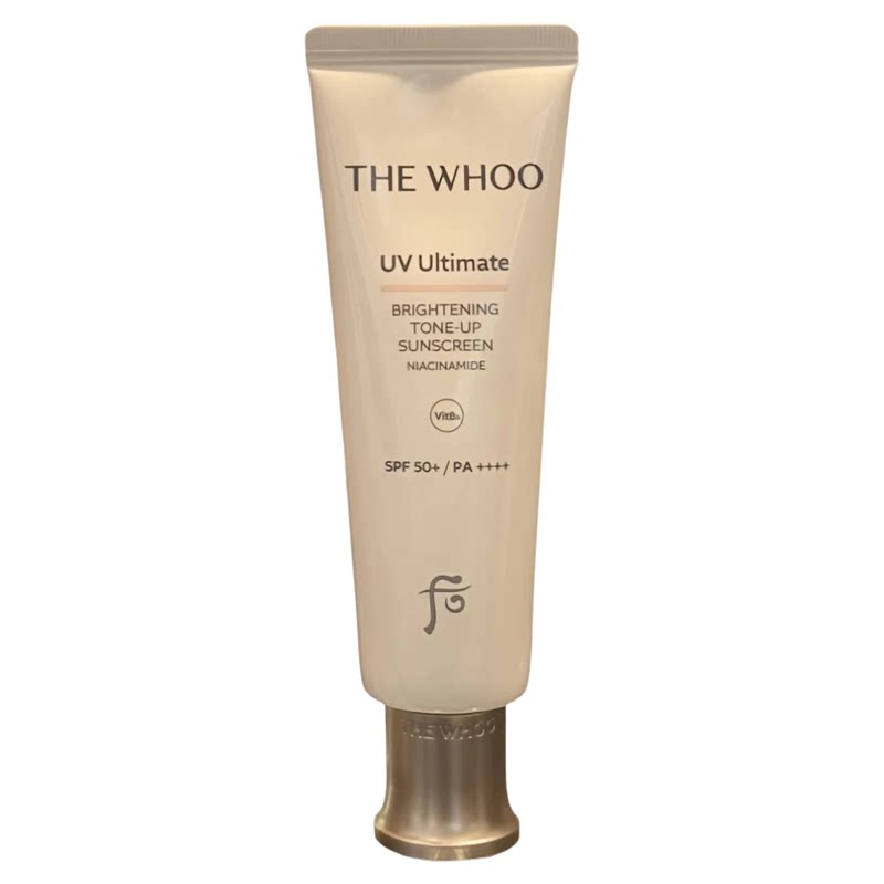 WHOO后UV拱辰享雪烟酰胺日晒霜SPF50+韩国本土直邮代购