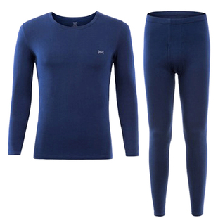 猫人保暖内衣秋衣秋裤男女士套装薄款云朵棉本命年纯棉秋冬圆领