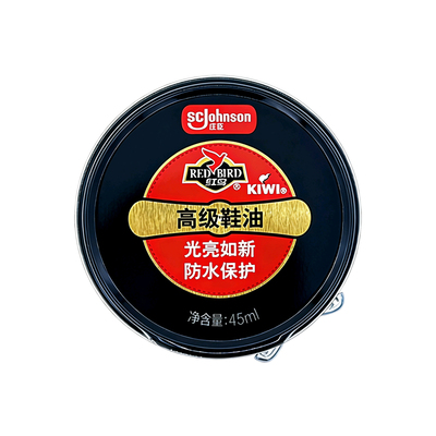 红鸟鞋油进口马毛刷上光鞋油
