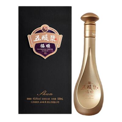 五醍浆福顺40.8度500ml纯粮白酒