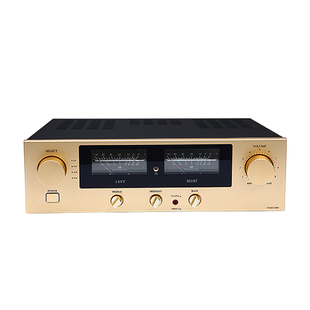 E800功放机 金封管HiFi高保真发烧 大功率家用合并式平衡高低音调