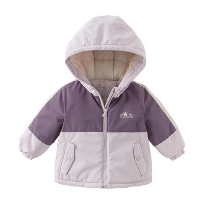 戴维贝拉男童女童棉服加厚外套