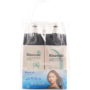 康婷瑞倪维儿山茶油洗护套装植物洗发水400ML沐浴液400ml洗护套装