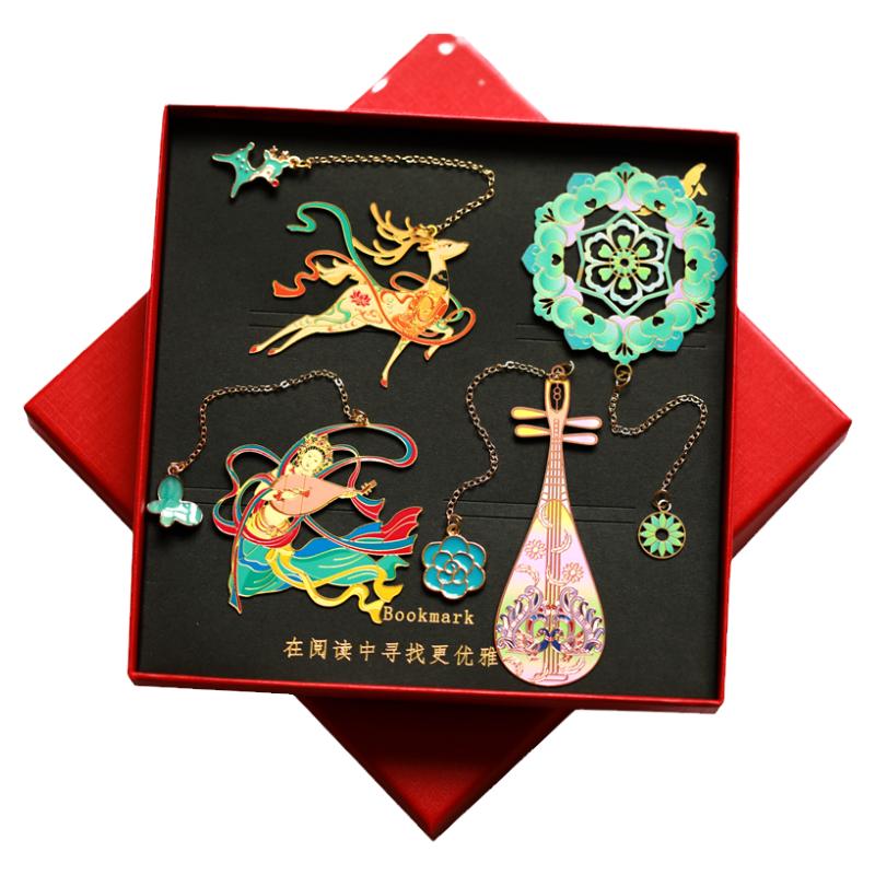敦煌莫高窟金属书签古典创意礼品