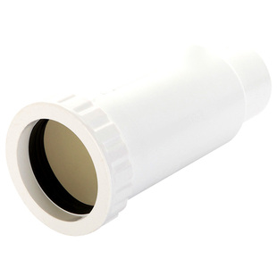 PVC下水管50/75/110排水管加长缩口下承插直接头配件内外插伸缩节