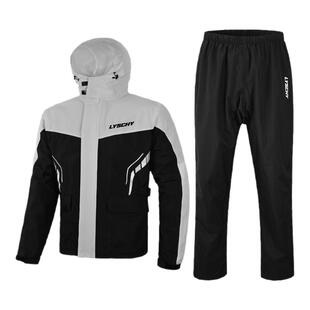 雷翅摩托车雨衣雨裤分体式男女款夏季防雨防水摩旅机车骑手雨衣