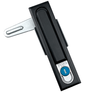 电箱柜门天地连杆锁配电箱拉杆锁网络机柜平面锁控制柜弹跳锁PUSH