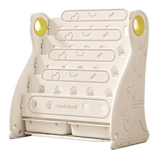 儿童书架落地置物架宝宝绘本架小孩玩具收纳幼儿家用简易小型书柜