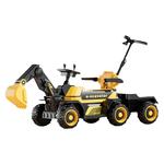 儿童挖掘机玩具车可坐人男孩遥控电动挖土机可坐大型号工程车勾机