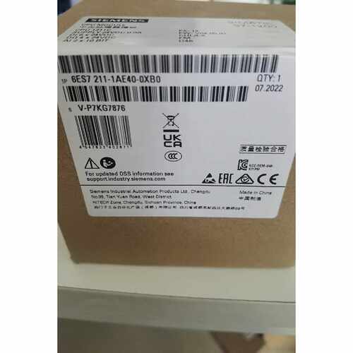 议价SIEMENS西门子中央处理器模组6ES72111AE4可维修