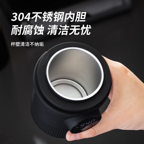 带秤接粉杯咖啡豆落粉手咖啡豆称量称重咖啡意器杯批发电子秤冲式