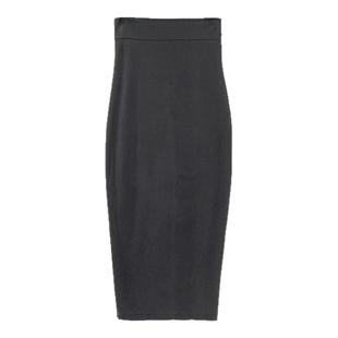 欧美ins紧身弹力半身裙中长款女2025新款春夏辣妹气质包臀一步裙