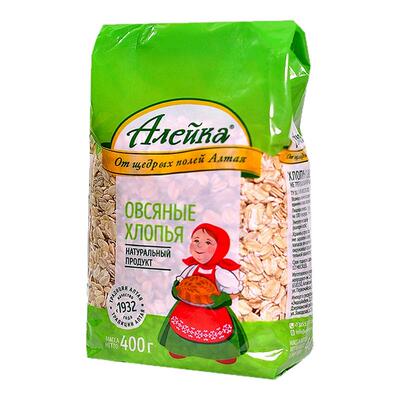 俄罗斯进口艾利客燕麦片免煮粗粮