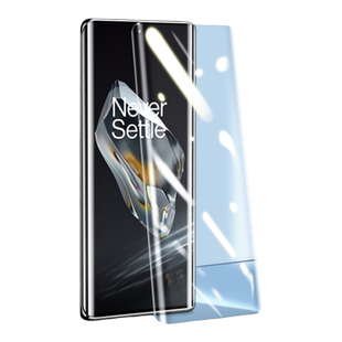 适用一加12钢化膜1加11手机膜oneplus全屏曲面ace2全包水凝膜10Pro防偷窥1+9/8Pro全胶uv新款AC防摔保护贴膜