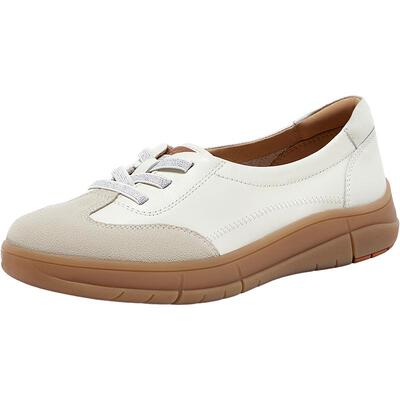 Bata休闲鞋女季新款通勤牛皮德训运动百搭开车鞋ATK37AA5