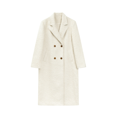 YUSSI冬季新款加厚毛呢外套