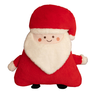 卡通圣诞老人圣诞树公仔毛绒玩具驯鹿雪人抱枕玩偶娃娃圣诞节礼物
