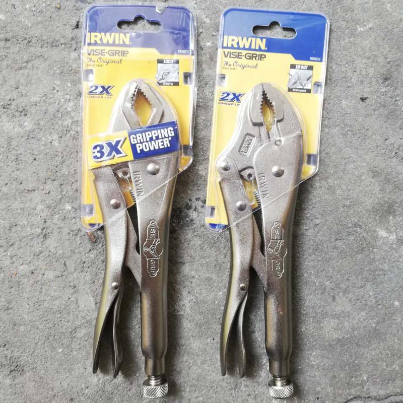 VISE-GRIP握手牌进大力钳10寸754进口方口圆嘴多功能夹紧钳子10WR