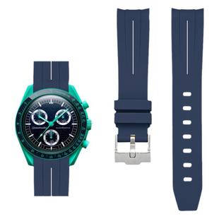 适配swatch omega表带联名款火山熔岩北极光沙漠斯沃琪欧米茄表带