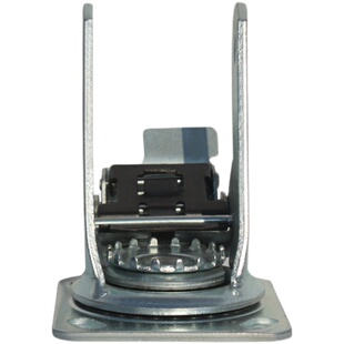 4寸5寸6寸8寸重型万向轮支架刹车轮平板车万向轮子定向支架配件