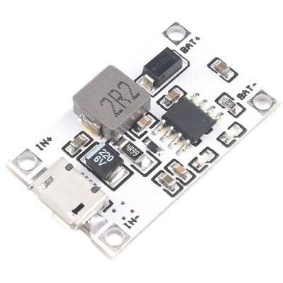 电池升压两节充电模块