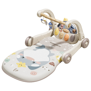 婴儿脚踏钢琴健身架学步车益智早教新生幼儿0一1岁3个月6宝宝玩具