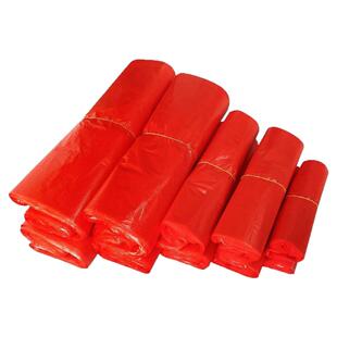 红色透明打包袋商用超市塑料袋一次性方便袋手提背心袋子家用批发