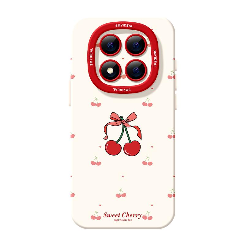 适用红米note15pro手机壳女款note14保护套小米高级note13pro硅胶防摔10por+全包13波点樱桃12turbo软11好看