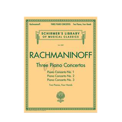 拉赫玛尼诺夫三首钢琴协奏曲钢琴