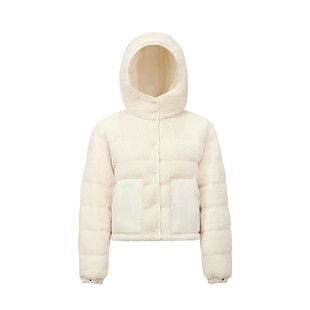 POET WONG【蒙蒙奶包】主推!!M*oncler 定制泰迪绒羽绒服厚外套