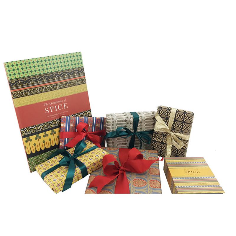 T&H出版英文原版 GRAMMAR OF SPICE: GIFT WRAP 辣椒大全：包装纸和礼品标 Caz Hildebrand 平面设计师 希尔德布兰登 原装正版
