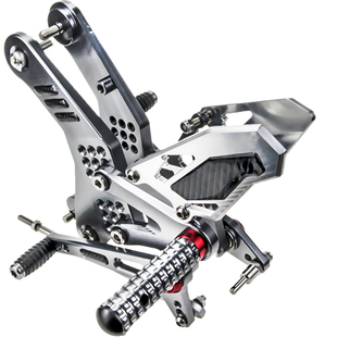 适用春风250SR/NK MY22 赛道版改装升高脚踏总成刹车支架反档配件