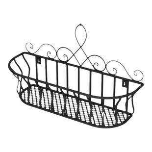 北欧铁艺墙壁花架阳台挂式花架壁挂墙上绿萝悬挂式置物装饰花盆架