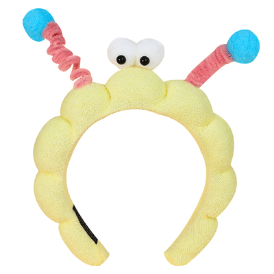 洗脸发箍女扭扭棒大眼仔可爱搞怪