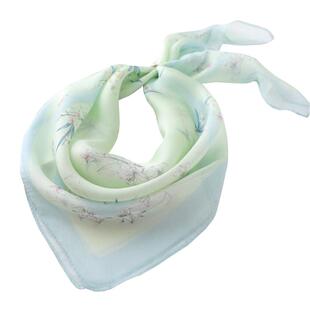 真丝小方巾丝巾女夏季百搭桑蚕丝围巾薄款纱巾护颈小领巾2026新款