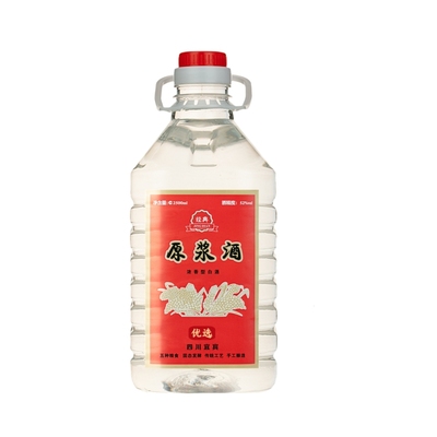 五粮浓香型52度优选散装白酒2.5L