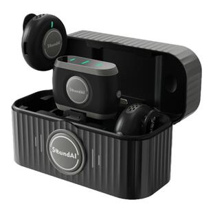 声智无线麦克风 一拖二无线领夹麦克风 手机相机直播录音收音麦